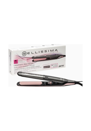 Bellıssıma Creativity Multistyle Saç Düzleştirici, Düz Ve Dalgalı, Keratin-elmas Seramik Siyah