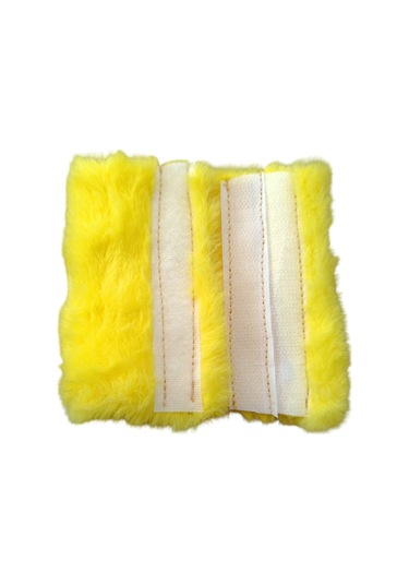 Yumuşak Peluş El Freni Süsü Sarı Sarı