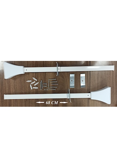 2 Adet Radyatör Petek Yere Montaj Ayağı 68 Cm