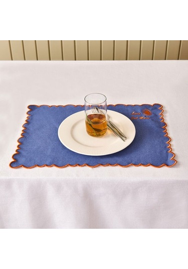 Evidea Soft Sun Maddness Amerikan Servis - Lacivert - 30x50 Cm Lacivert