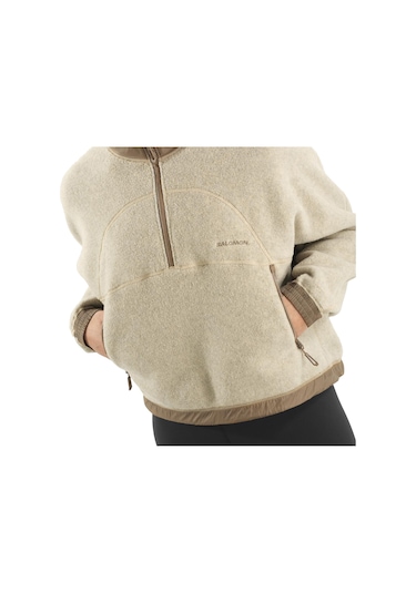 Salomon Chroma Fleece Crop W Taş