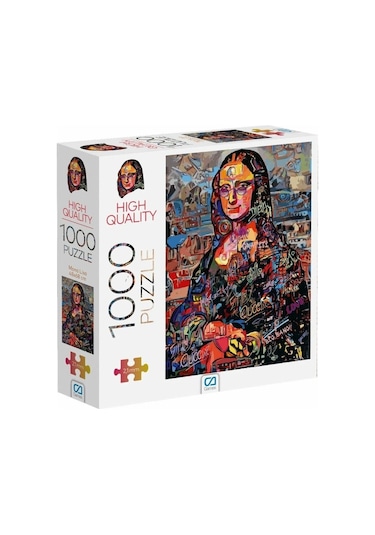 Mona Lisa Puzzle - 1000 Parça