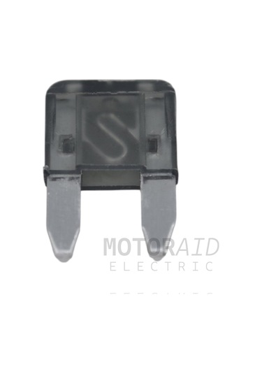 100 Adet 1a Siyah Mini Oto Bıçak Sigorta 12v - 32v Dc 1