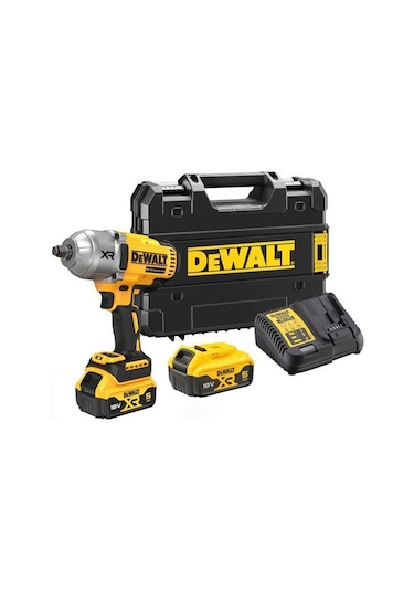 Dewalt DCF900P2T 18V XR Li-ion 5Ah Şarjlı Kömürsüz Somun Sıkma Makinesi