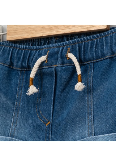 Erkek Çocuk 1-4 Yaş Kot Pantolon Koyu Mavi