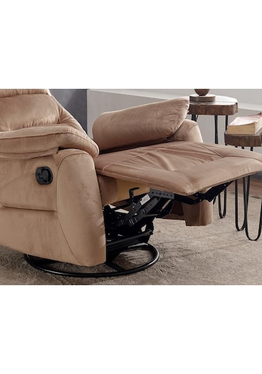Nironyatak Multi Fonksiyonel Sallanan Dönen ve Yatan Kol Tv Baba Koltuğu Kahverengi