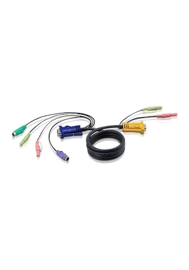 Aten 2L-5302P Ps-2 Kvm Cable 1.8 Metre