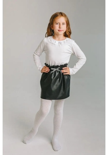 Isimbajskaa Culocnaa Fabrika Çocuklar İçin Ajurlu Taytlar 21280041 Beyaz