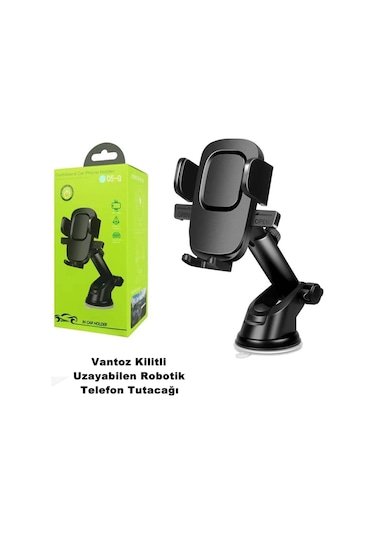 Ultratekno Y05-G Araç İçi Telefon Tutucu Vantuzlu 4.5-7"