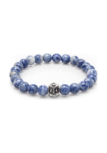 Alnis Atelier Sodalit Doğaltaş Erkek Bileklik Gri