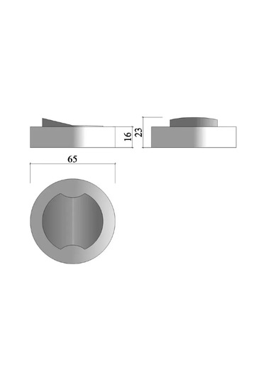Gls Montörlü Mobilya Anahtarı D66 Mm, 250v 332670131