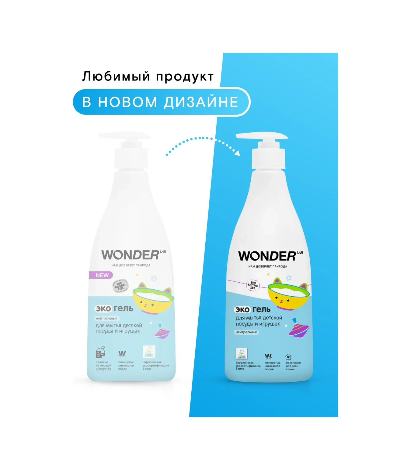 Wonder Lab Çocuk Bulaşık Yıkayıcı Eco Temizlik Jeli Sıvı 186942742