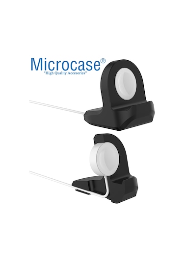 Apple Uyumlu  Watch Tüm Seriler için Mini Silikon Şarj Standı - AL3569
