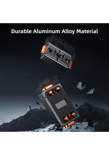 Skycity Insta360 Ace/ace Pro İçin Vrıg Ac07 Alüminyum-madde Manyetik Hızlı Çıkarma Adaptörü Tabanı