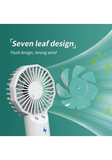 Funtree Treasure Taşınabilir El Nemlendirme Spreyi & Küçük Fan Yurdu Mini - Ofis & Yurt İçin Serinlik Ve Nemlendirme