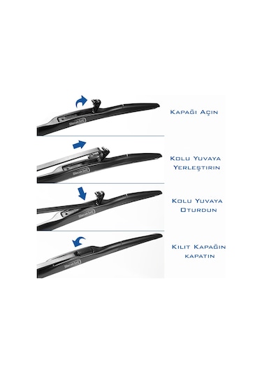 Suzuki Sx4 S Cross Ön Silecek Takımı 2013-2015 Rbw Hibrit N11.4661