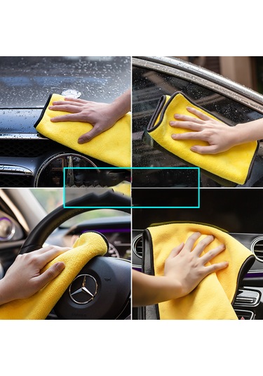 Laspak Mikro Fiber Bez Ultra Su Emici Sarı-gri 50 70