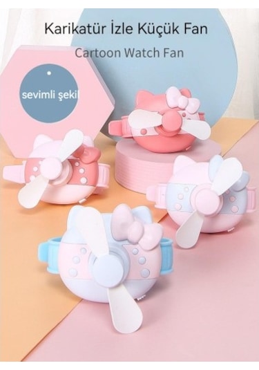 Usb Mini El Fanı - Mavi 8v8en5 Mavi Yok Usb Buharsız 1.000 Adetten Az