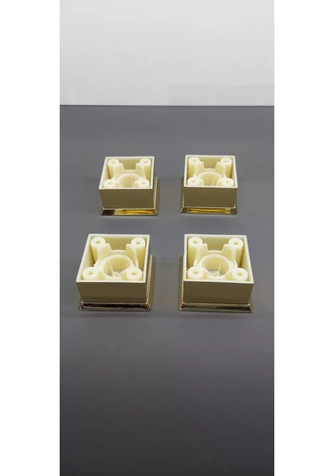 F Furnitura Mobilya Ayakları Ayarlanabilir 242421661 Altın Rengi