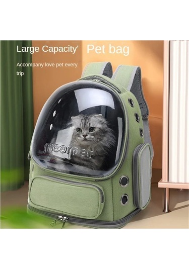 Jialan Kedi Sırt Çantası Taşıyıcı, Nefes Açık Kapsül Sırt