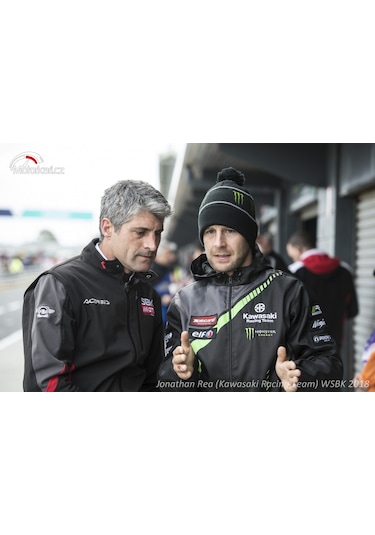 Yamaha Kawasaki Racing Team Sbk Paddock Kapşonlu Mont