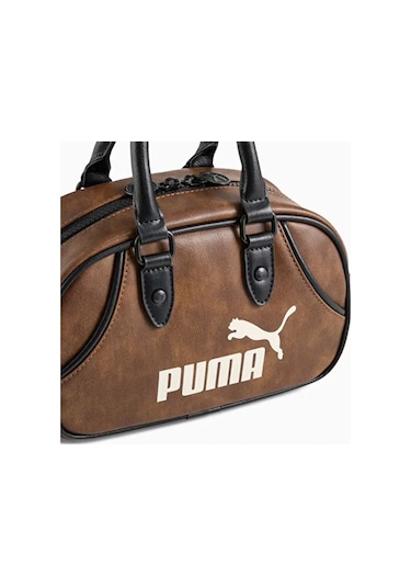Puma 09113704 Archive Mini Grip Bag Omuz Çantası Kahverengi
