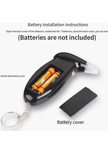 Dinosaurs Taşınabilir Nefes Alkol Test Cihazı El Tipi Alkolmetre Alcotest Testi