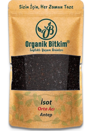 Organik Bitkim İsot Orta Acı (Urfa, Antep, Maraş) 250 G