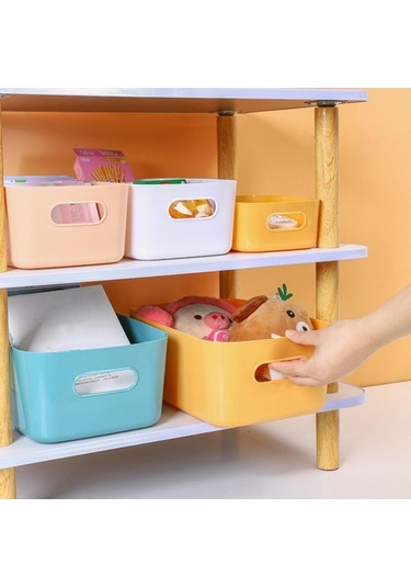 Pazly Suntek Şifonyer Sepeti Sarı Rafları Masaüstü Dolap Depolama Gk Sarı