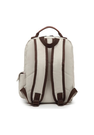 Kriste Bell C-active Kanvas Kumaş Orta Boy Sırt Çantası 1261 Camel