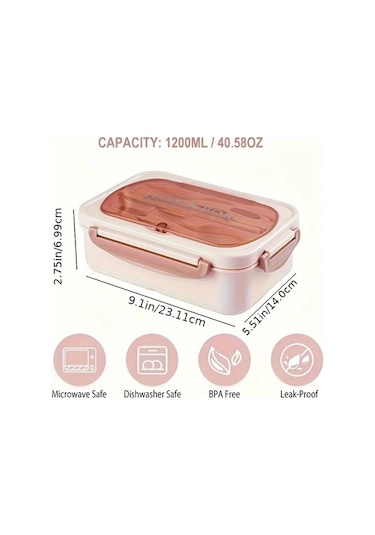 Trendooze Gaojunshop01 Mavi 3 Bölmeli Bpa İçermeyen Mikrodalgada Kullanılabilir Silikon Yemek Kutusu Mavi