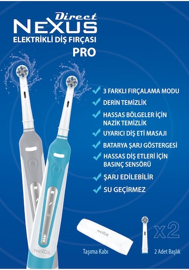 Direct Nexus Elektrikli Diş Fırçası