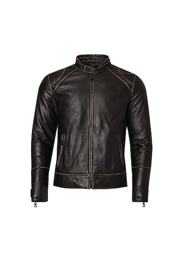 Vexo Vintage Deri Mont Siyah (541849076)