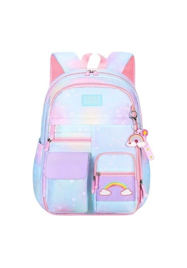 Pamukkale Ilkokul Öğrencileri Için Yeni Okul Çantaları Msugxr Açık Mavi