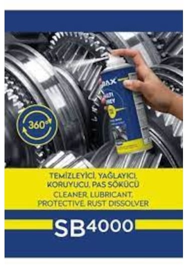 Sibax Multi Bakım Sprey Sb4000 Cobra Başlık 24 Adet