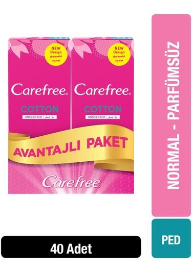Carefree Refresh Breathable Günlük Ped 20*2