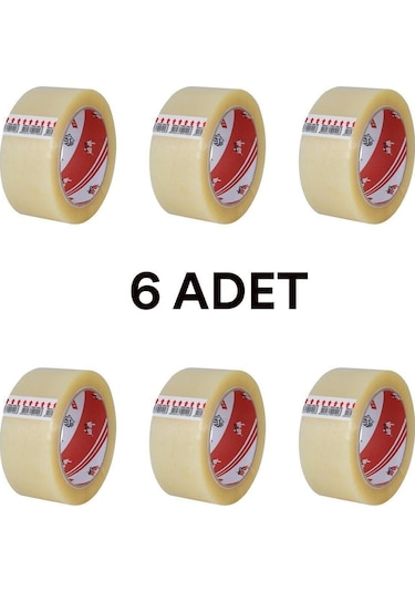 Ve-ge Koli Bandı 45X100 Şeffaf Aslan 6 Adet