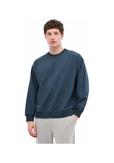 Kinetix Mb 16sn90 6fx Petrol Erkek Sweatshirt 000000000102203780 Mavi