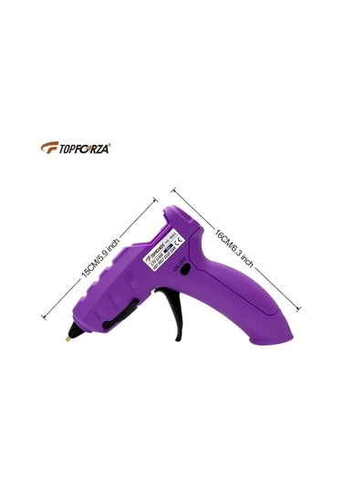 Honeybeeshop Mini Sıcak Tutkal Tabancası Hg 9601 10 Adet Renkli Tutkal Çubuğu Sanat El Sanatları Dıy Ev Onarımları