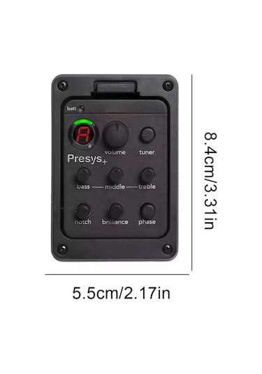 Presys+ Preamp Ekolayzır Eq Tuner Piezo