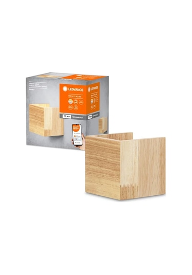 Ledvance Smart Wifi Orbis Wood Aplik Ip44 11cm