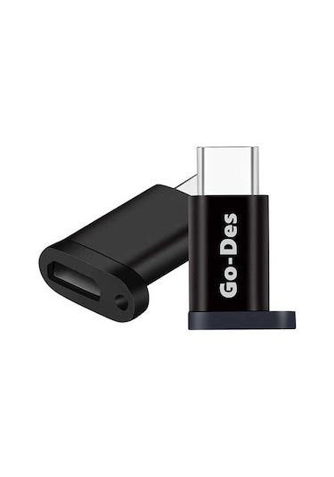 Go Des GD-CT03 Micro to Type-C Çevirici Adaptör - ZORE-220318