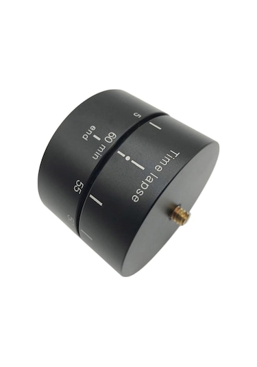 Cbtx Zaman Lapse 360 Derece Otomatik Döndür Kamera Platformu Gopro Hero 6/5/4/3 Uyumlu Tripod Kafa Baskı, Xiaoyi Aksiyon Kamerası