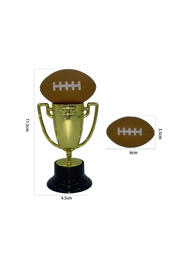 Homyl Ödül Trophy Donanımları Cup Etkinlik Için Ragbi Ragbi Altın