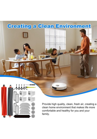 Elektrikli Süpürge Ana Fırçaları Filtreleri Toz Torbaları Yedek Parçaları