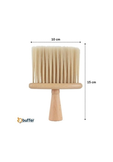 Zmc Bilişim Araba İçin Ahşap Saplı Yumuşak Kıl Fırça Detaylı Toz Alma Temizleme Fırçası