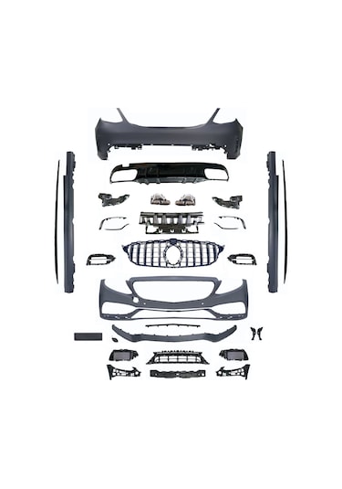 Mercedes C Serisi W205 Makyajlı C63 Amg Body Kit 2014-2021