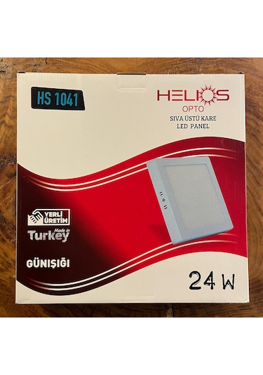 Helios Hs-1041g 24w Kare Günışığı Spot Led Panel