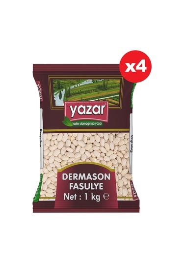 Yazar Dermason Fasulye 4 x 1 KG