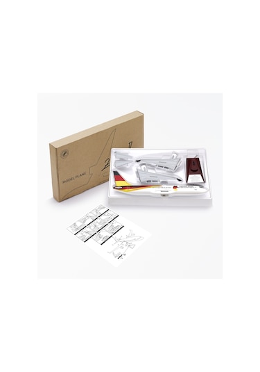 Zekupp - Maket Uçak - Boeing 737-800 1/100 - ALMANYA ÖZEL TASARIM Model Uçak